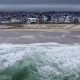 The effects of Hurricane Erin in Ortley Beach, N.J., Aug. 20, 2025. (Photo: Shorebeat)