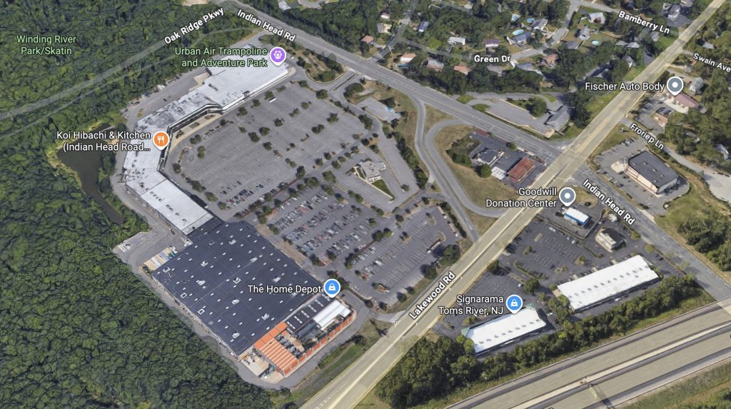 256 Indian Head Road (Credit: Google Earth)