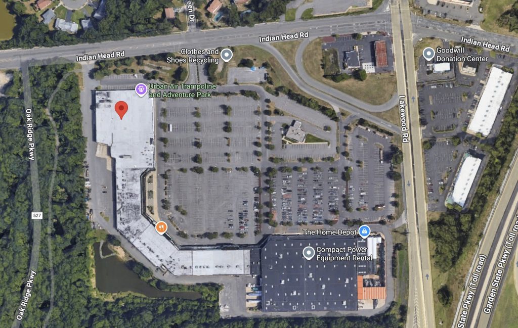 The location of a proposed McDonald's restaurant in Toms River, N.J., Dec. 2025. (Credit: Google Maps)