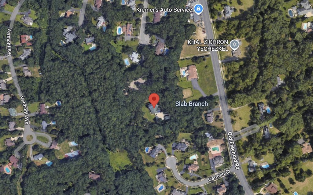 1866 Old Freehold Road, Toms River, N.J. (Google Earth)