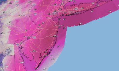 The total snow forecast through Monday, Feb. 23, 2026. (Credit: NWS)