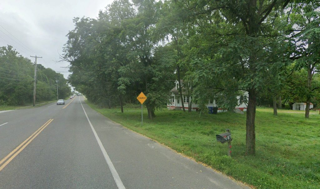 The property at 1556 Church Road, Toms River, N.J. (Google Earth)