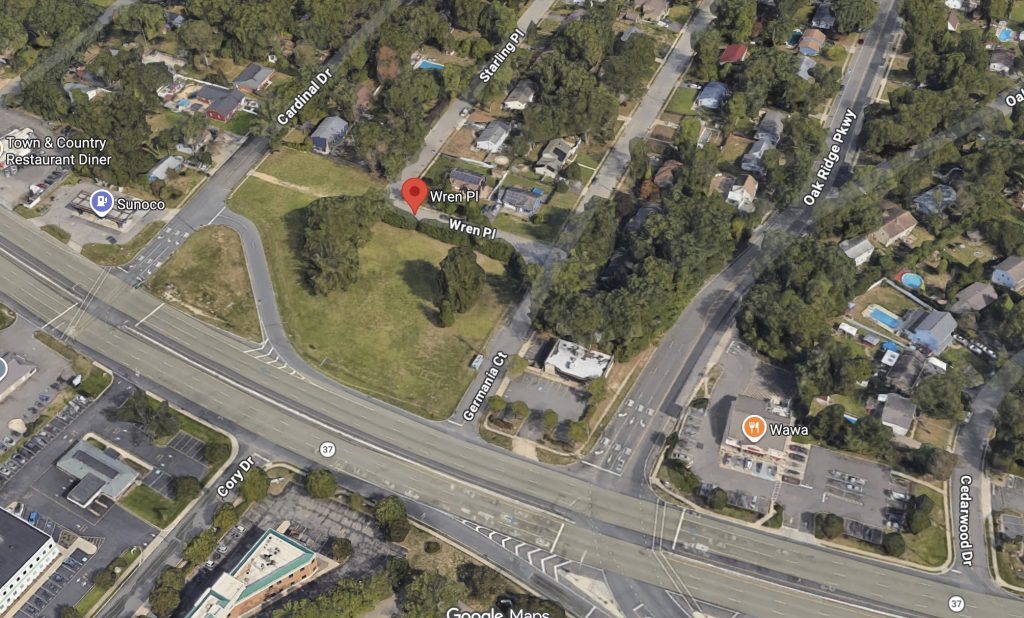 Route 37 near Germania Court. (Google Earth)