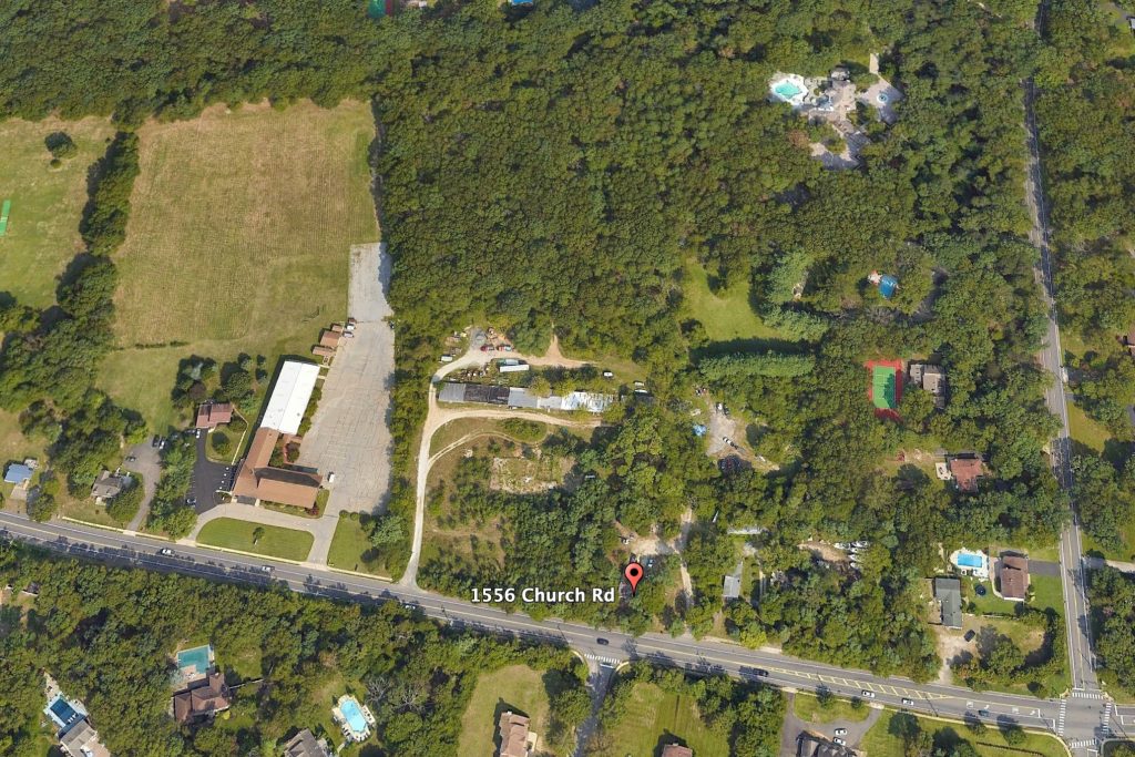 The property at 1556 Church Road, Toms River, N.J. (Google Earth)