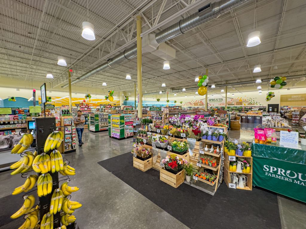 An existing Sprouts supermarket, March 2026. (Photo: Shorebeat)